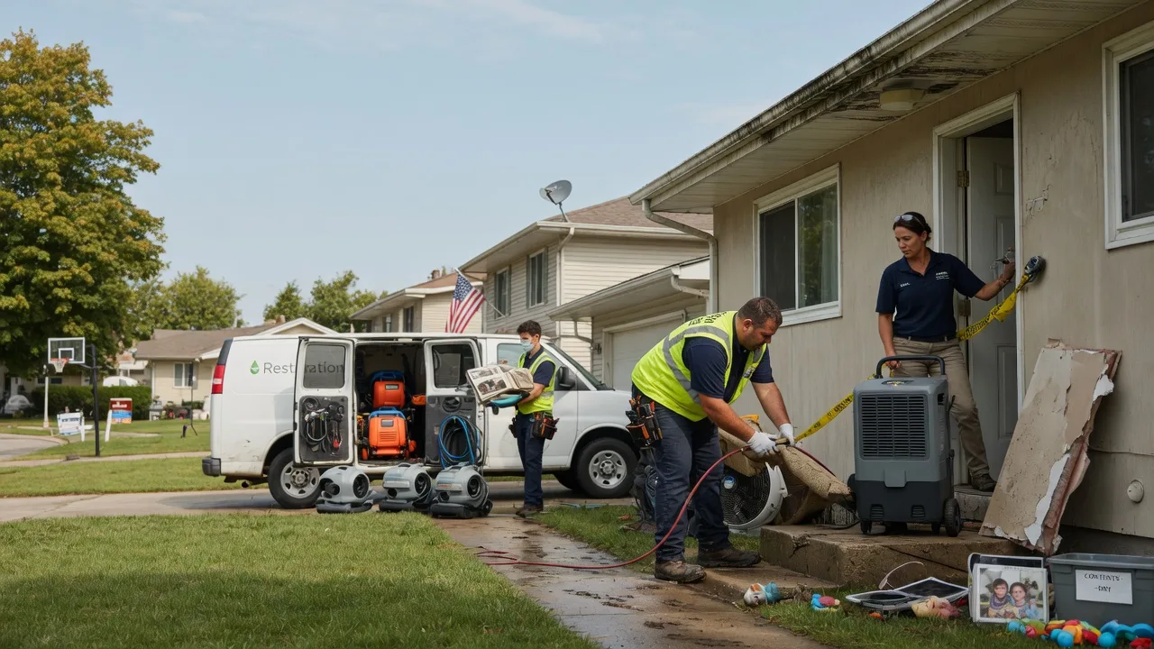 Water Damage Restoration in Cairo, IL near me